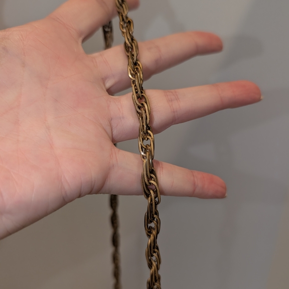 Whiting And Davis Gold Mesh Shoulder Bag Good Vintage Condition - Picture 3 of 11